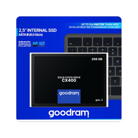 Dysk SSD Goodram CX400 256 GB Dysk SSD Goodram CX400 256 GB