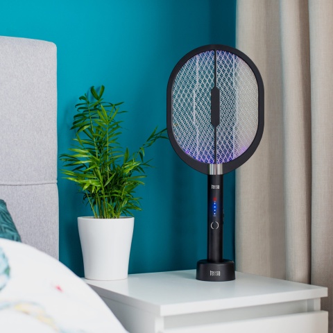 Elektryczna łapka na muchy owady 3w1 Teesa podświetlenie