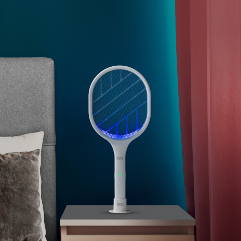 Elektryczna łapka na muchy packa na komary owady lampka nocna 2w1 TEESA