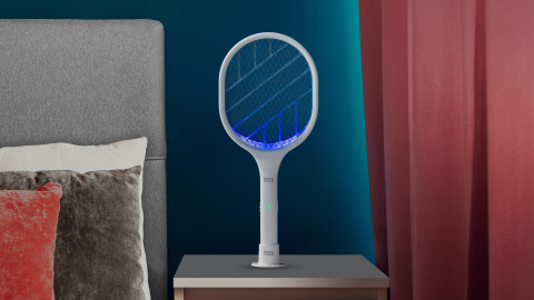 Elektryczna łapka na muchy packa na komary owady lampka nocna 2w1 TEESA