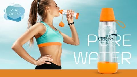 Filtry do butelek Teesa Pure Water 2 sztuki Filtry do butelek Teesa Pure Water 2 sztuki