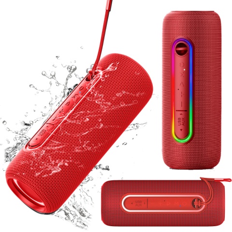 Głośnik Bluetooth 5.0 IPX5 USB AUX 20W RGB bezprzewodowy Kruger&Matz Street Głośnik Bluetooth 5.0 IPX5 USB AUX 20W RGB bezprzewodowy Kruger&Matz Street