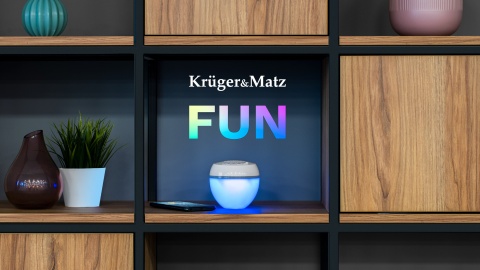 Głośnik Bluetooth IP68 TWS RGB BT 5.3 Kruger&Matz Głośnik Bluetooth IP68 TWS RGB BT 5.3 Kruger&Matz