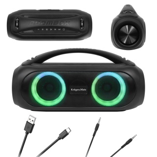 Głośnik Bluetooth USB AUX FM TWS Kruger&Matz