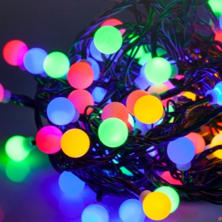 Lampki choinkowe LED RGB