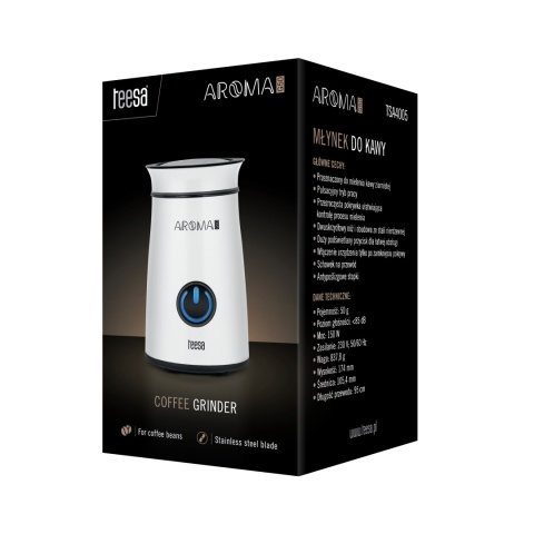 Młynek do kawy orzechów Teesa AROMA G50 mocny Młynek do kawy orzechów Teesa AROMA G50 mocny