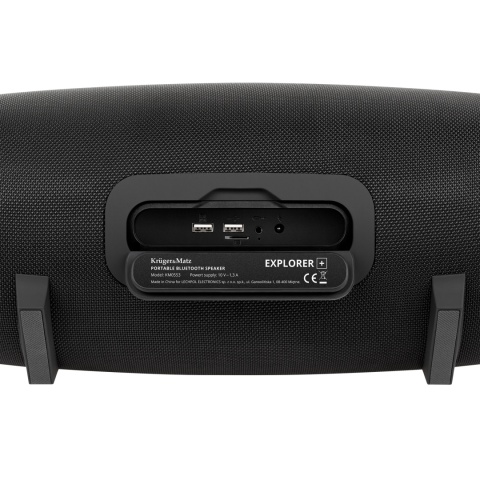 Przenośny głośnik Bluetooth 5.0 Kruger&Matz Explorer+ TWS i IPX7 AUX USB Przenośny głośnik Bluetooth 5.0 Kruger&Matz Explorer+ TWS i IPX7 AUX USB