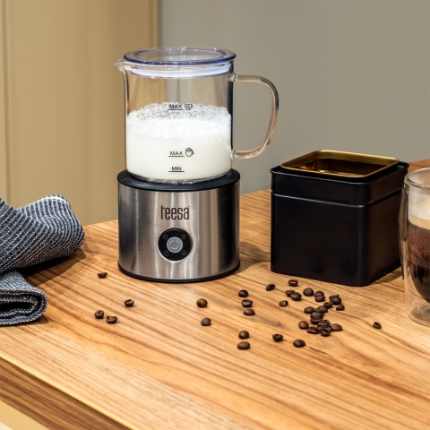 Spieniacz do mleka Teesa AROMA F60 elektryczny ubijacz podgrzewacz 600 W