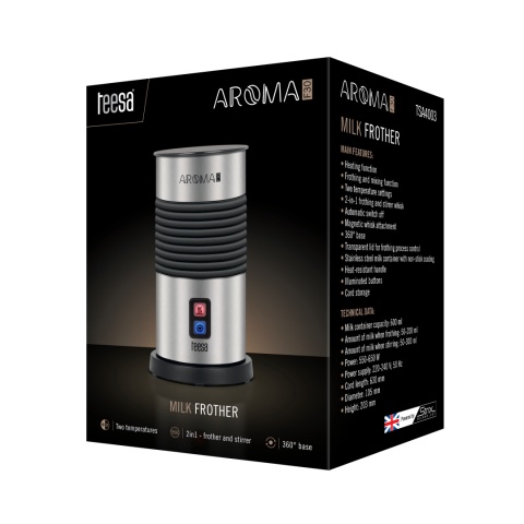 Spieniacz do mleka podgrzewacz Teesa AROMA F30 Spieniacz do mleka podgrzewacz Teesa AROMA F30