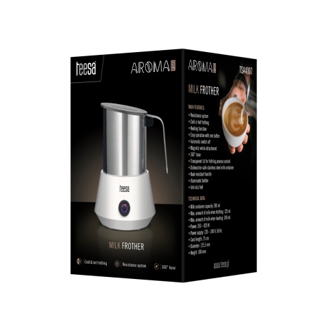 Spieniacz do mleka podgrzewacz Teesa AROMA F50