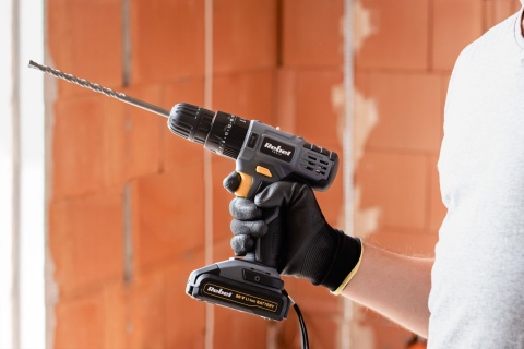Wiertarko Wkrętarka udarowa akumulatorowa wiertła zestaw Rebel Tools Wiertarko Wkrętarka udarowa akumulatorowa wiertła zestaw Rebel Tools