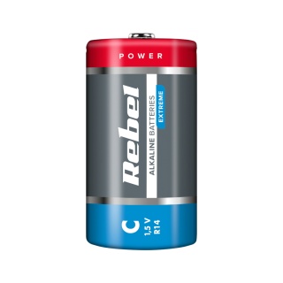 2x Bateria alkaliczna Rebel Extreme LR14 R14 C