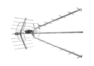 Aktywna antena kierunkowa DVB-T UHF VHF 96cm