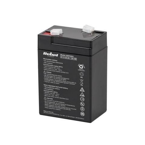 Akumulator żelowy 6 V / 4,5 Ah Akumulator żelowy 6 V / 4,5 Ah