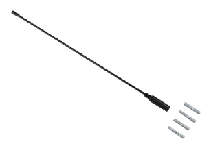 Antena samochodowa Peiying maszt M3 42,5 cm 4 przejściówki w zestawie
