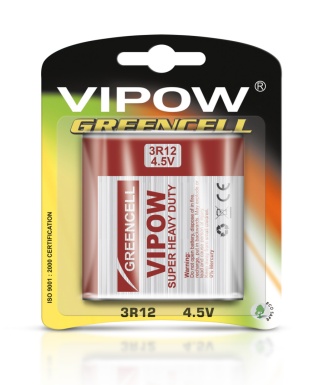 Bateria Vipow Greencell 3R12
