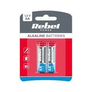 Bateria alkaliczna Rebel AA R6 LR6 1,5V