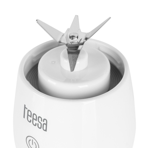 Blender przenośny bezprzewodowy turystyczny szklany kubek 450ml 100W Teesa