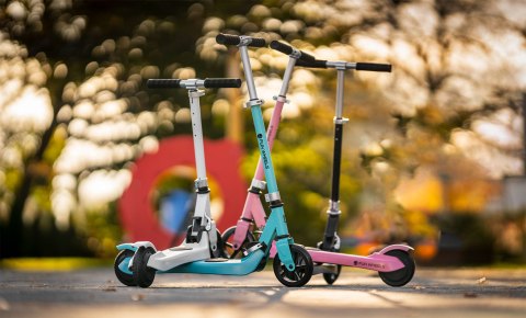 Hulajnoga elektryczna dla dzieci 12km/h 50kg Rebel składana lekka IPX4 Hulajnoga elektryczna dla dzieci 12km/h 50kg Rebel składana lekka IPX4