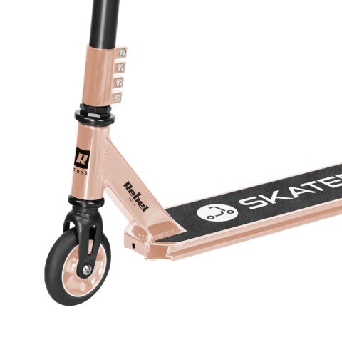 Hulajnoga wyczynowa 110mm Skater PRO złota