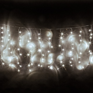 Kurtyna świetlna 650LED 10m zimny biały IP44 Rebel