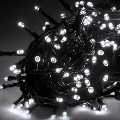 Lampki choinkowe LED, zimny biały Lampki choinkowe LED, zimny biały