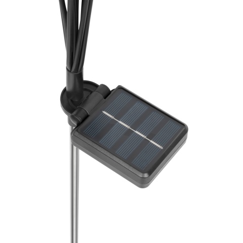 Lampki solarne LED ogrodowe ozdobne kulki wbijane drzewko Rebel