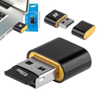 Mini czytnik kart micro SD Rebel Comp R60 USB 2.0 480Mb/s