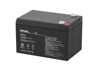 Akumulator 12V 12Ah żelowy Vipow zasilacz UPS PIEC
