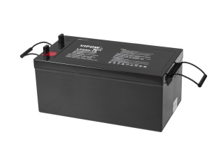 Akumulator 12V 250Ah żelowy Vipow zasilacz UPS