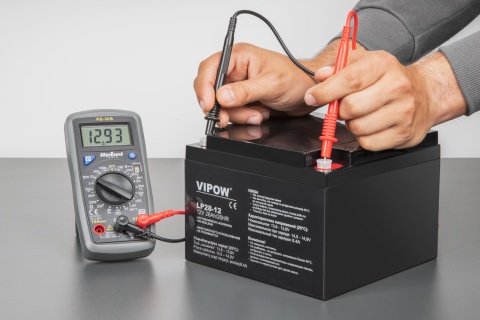 Akumulator 12V 28Ah żelowy Vipow zasilacz UPS PIEC