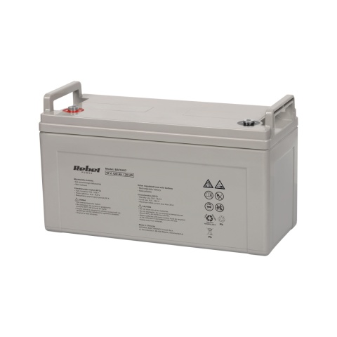 Akumulator żelowy 12V 120Ah Rebel Akumulator żelowy 12V 120Ah Rebel