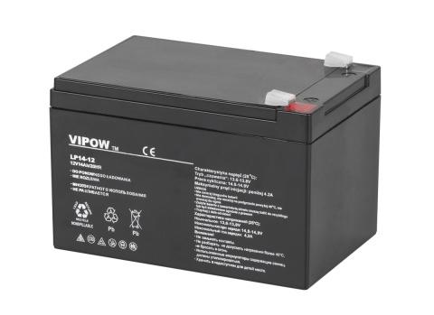 Akumulator żelowy Vipow 12 V / 14 Ah Akumulator żelowy Vipow 12 V / 14 Ah