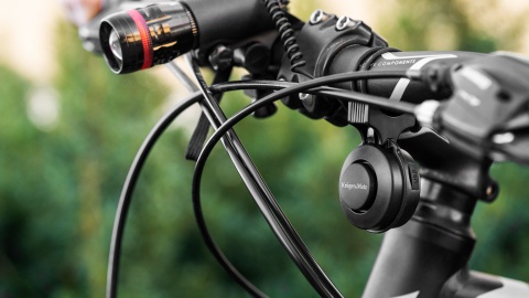 Dzwonek rowerowy elektroniczny głośny KrugerMatz