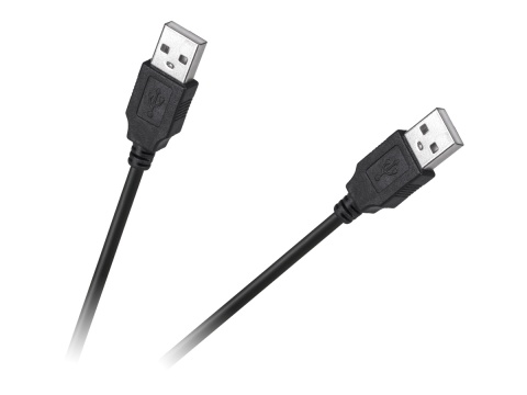 Kabel USB Wtyk-Wtyk 1,5m Cabletech Solidny Eco-Line