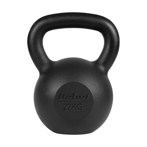 Kettlebell żeliwny 22kg kettle hantel obciążenie odważnik do ćwiczeń Rebel Kettlebell żeliwny 22kg kettle hantel obciążenie odważnik do ćwiczeń Rebel