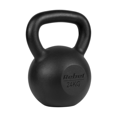 Kettlebell żeliwny 24kg kettle hantel obciążenie odważnik do ćwiczeń Rebel Kettlebell żeliwny 24kg kettle hantel obciążenie odważnik do ćwiczeń Rebel