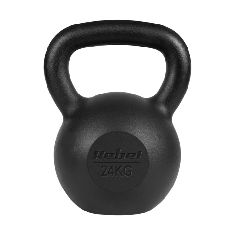 Kettlebell żeliwny 24kg kettle hantel obciążenie odważnik do ćwiczeń Rebel Kettlebell żeliwny 24kg kettle hantel obciążenie odważnik do ćwiczeń Rebel