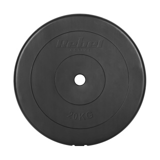 Obciążenie bitumiczne 20kg otwór 31mm talerz klasyczne REBEL ACTIVE
