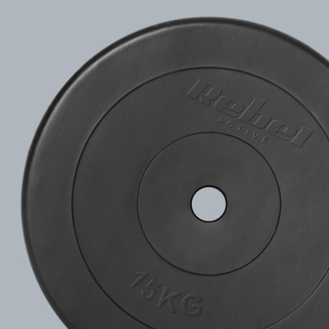 Obciążenie bitumiczne zestaw 2x15kg 30kg otwór 31mm talerz klasyczny REBEL Obciążenie bitumiczne zestaw 2x15kg 30kg otwór 31mm talerz klasyczny REBEL