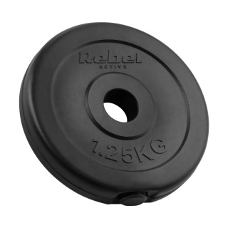 Obciążenie bitumiczne zestaw 4x1.25kg 6kg otwór 31mm talerz klasyczny REBEL