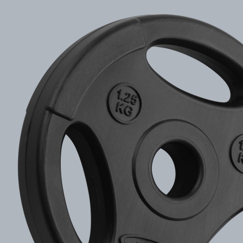 Obciążenie bitumiczne zestaw 4x1.25kg 6kg otwór 31mm talerz z uchwytami Obciążenie bitumiczne zestaw 4x1.25kg 6kg otwór 31mm talerz z uchwytami