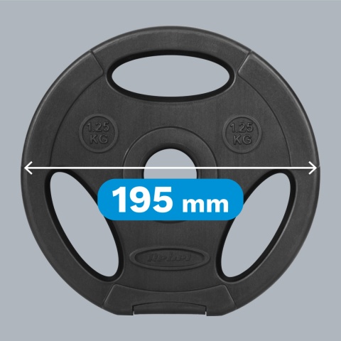 Obciążenie bitumiczne zestaw 4x1.25kg 6kg otwór 31mm talerz z uchwytami Obciążenie bitumiczne zestaw 4x1.25kg 6kg otwór 31mm talerz z uchwytami
