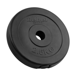 Obciążenie bitumiczne zestaw 4x2.5kg 10kg otwór 31mm talerz klasyczny REBEL
