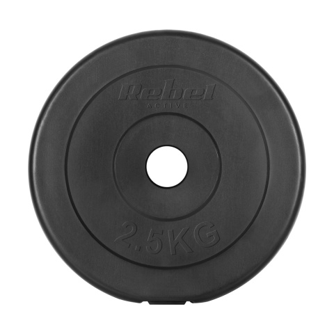 Obciążenie bitumiczne zestaw 4x2.5kg 10kg otwór 31mm talerz klasyczny REBEL Obciążenie bitumiczne zestaw 4x2.5kg 10kg otwór 31mm talerz klasyczny REBEL