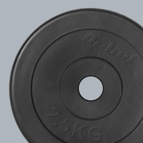 Obciążenie bitumiczne zestaw 4x2.5kg 10kg otwór 31mm talerz klasyczny REBEL Obciążenie bitumiczne zestaw 4x2.5kg 10kg otwór 31mm talerz klasyczny REBEL