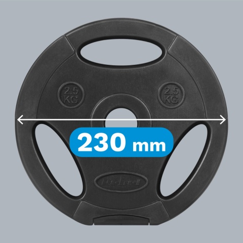 Obciążenie bitumiczne zestaw 4x2.5kg 10kg otwór 31mm talerz uchwyty Rebel