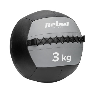 Piłka lekarska rehabilitacyjna do ćwiczeń 3 kg