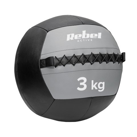 Piłka lekarska rehabilitacyjna do ćwiczeń 3 kg Piłka lekarska rehabilitacyjna do ćwiczeń 3 kg