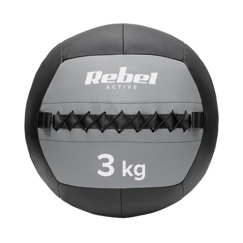 Piłka lekarska rehabilitacyjna do ćwiczeń 3 kg Piłka lekarska rehabilitacyjna do ćwiczeń 3 kg